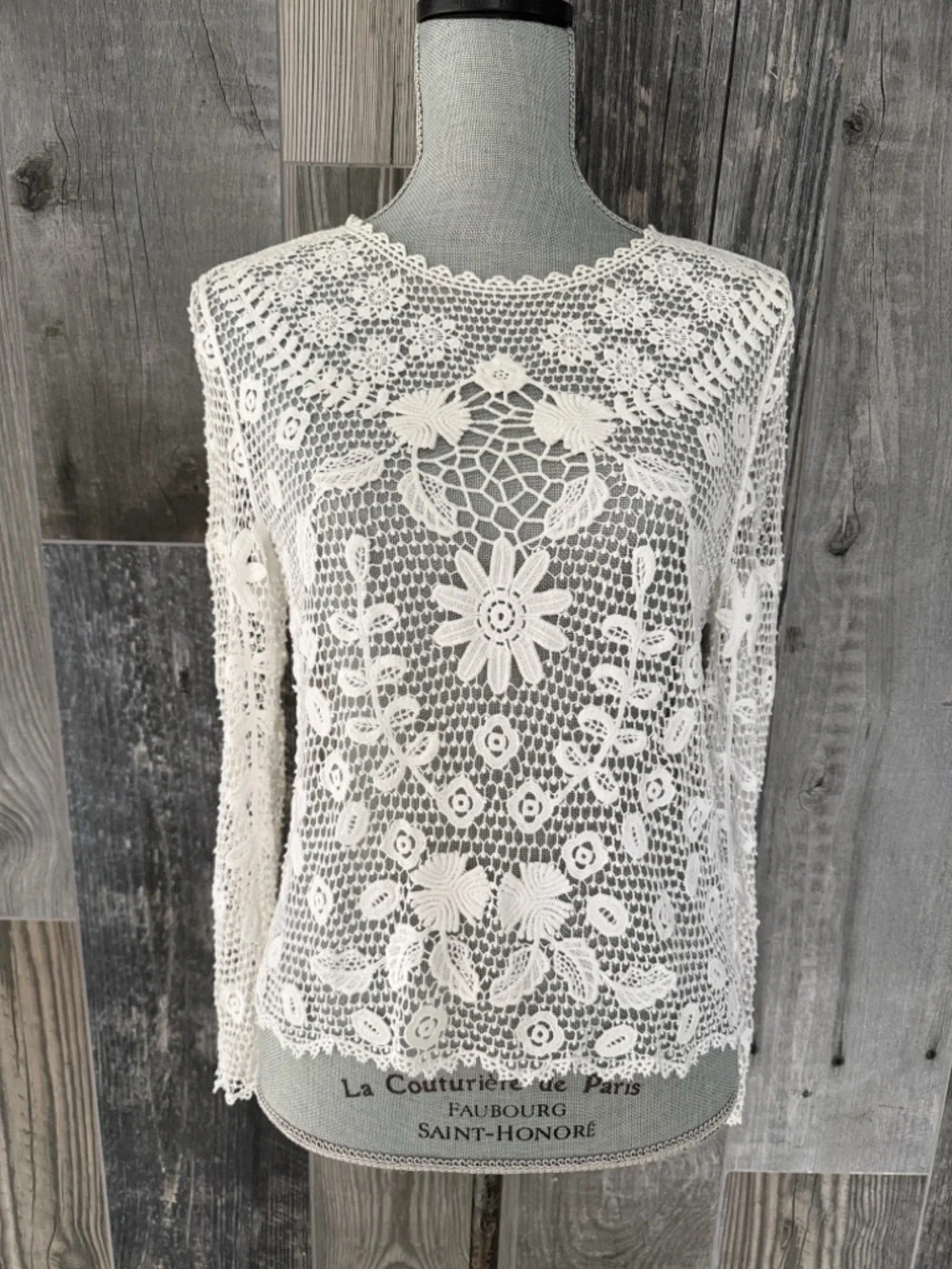 Polo Ralph Lauren Floral Crochet Top - Picture 7 of 7